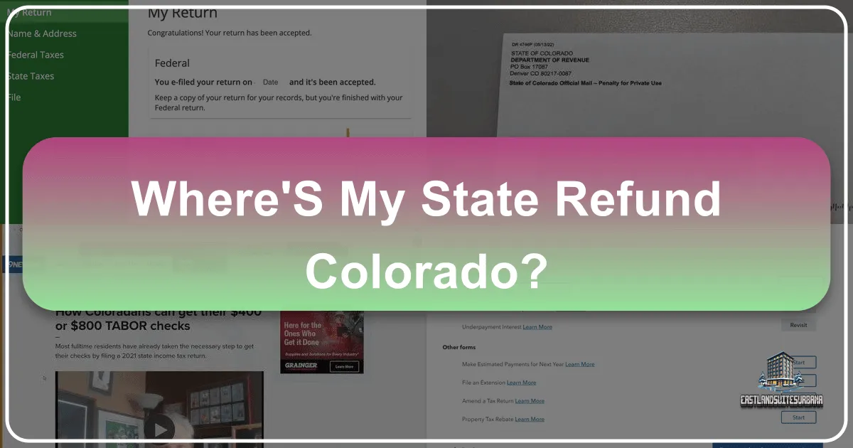 Where'S My State Refund Colorado?