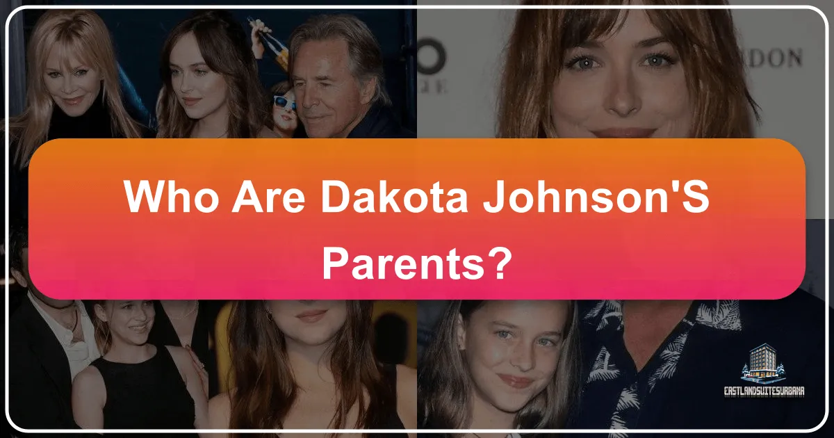 Who Are Dakota Johnson's Parents?