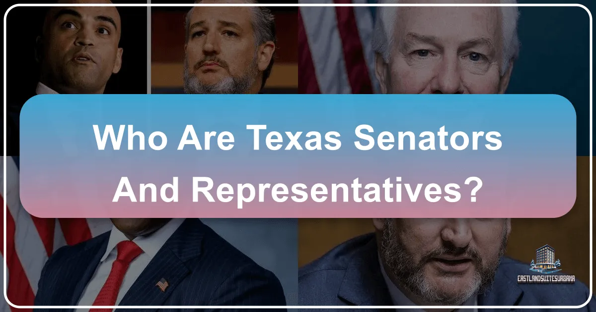 Who Are Texas Senators and Representatives?