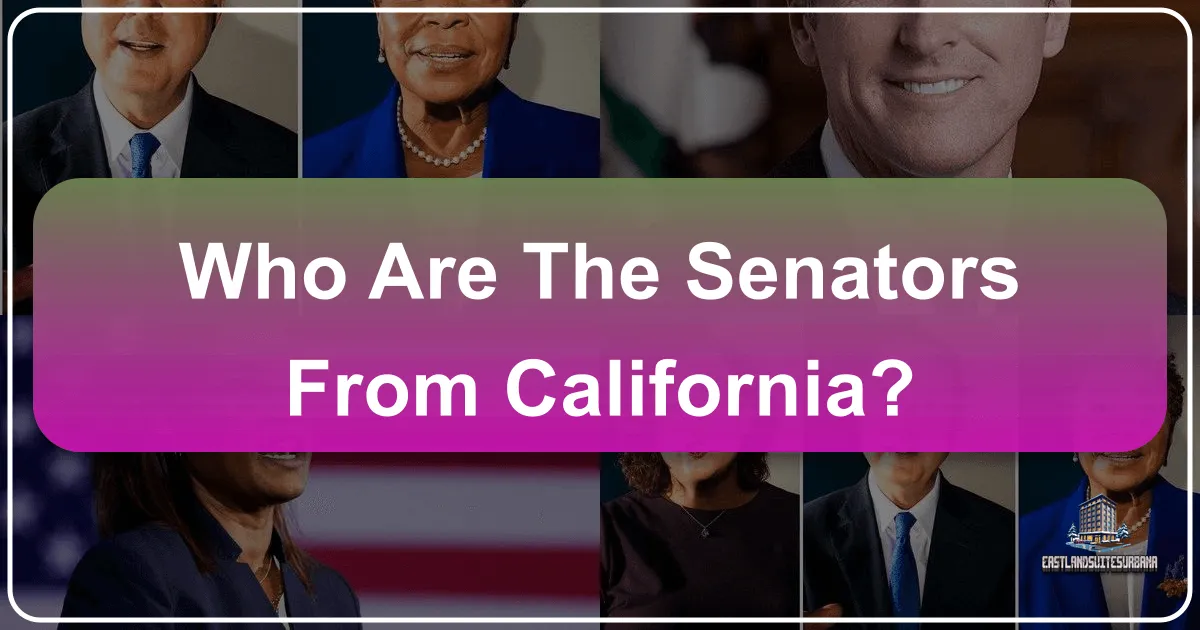 Who Are The Senators From California?