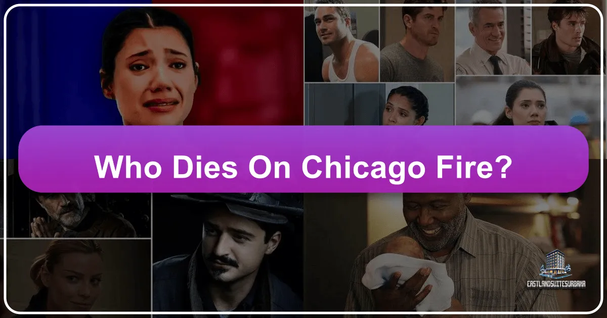Who Dies On Chicago Fire?