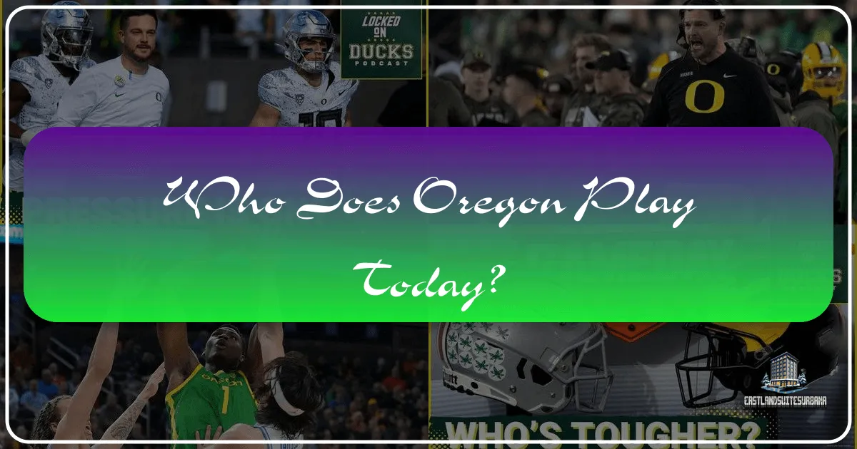 Who Does Oregon Play Today? Unveiling the Evergreen State's Charms for the Modern Traveler