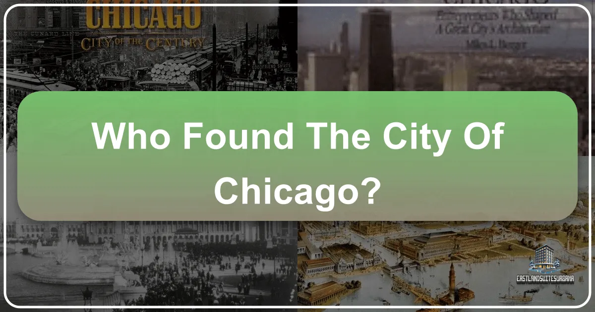 Who Found The City Of Chicago?