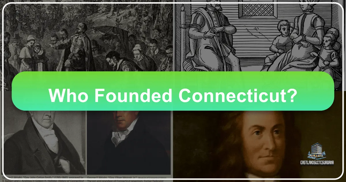 Who Founded Connecticut?