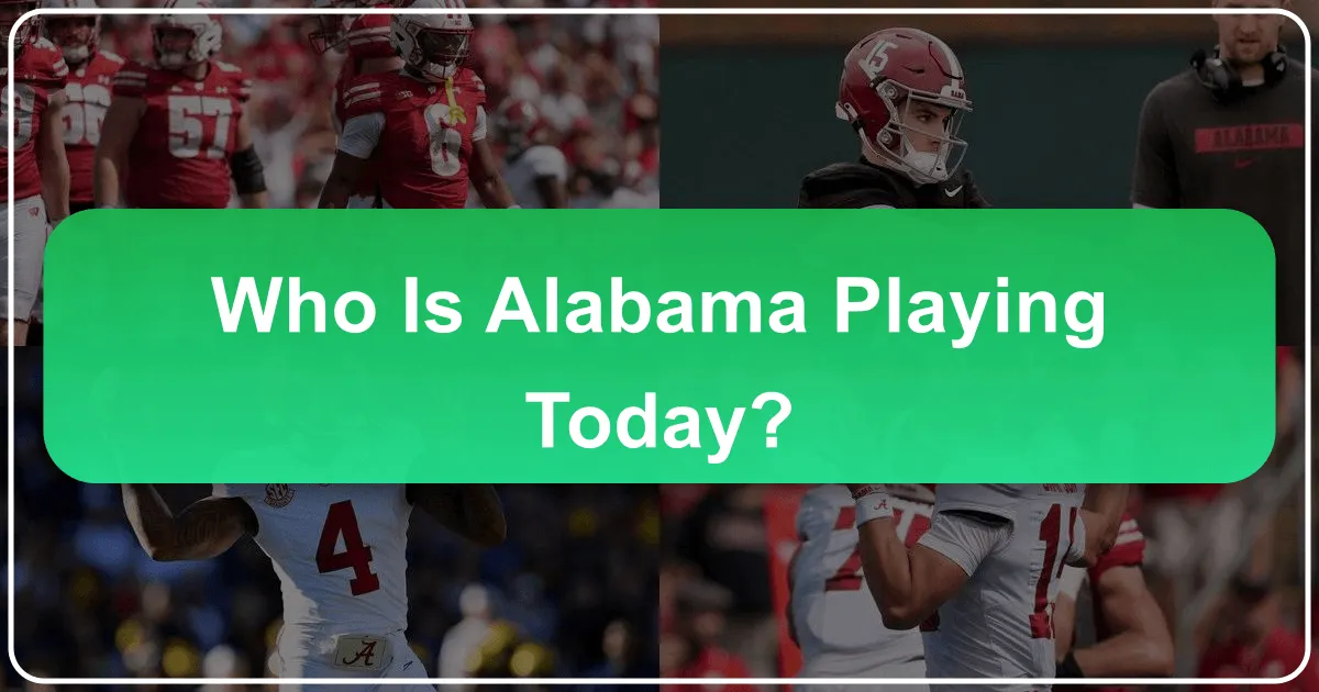 Who is Alabama Playing Today: Unveiling the Heart of the South Beyond Game Day