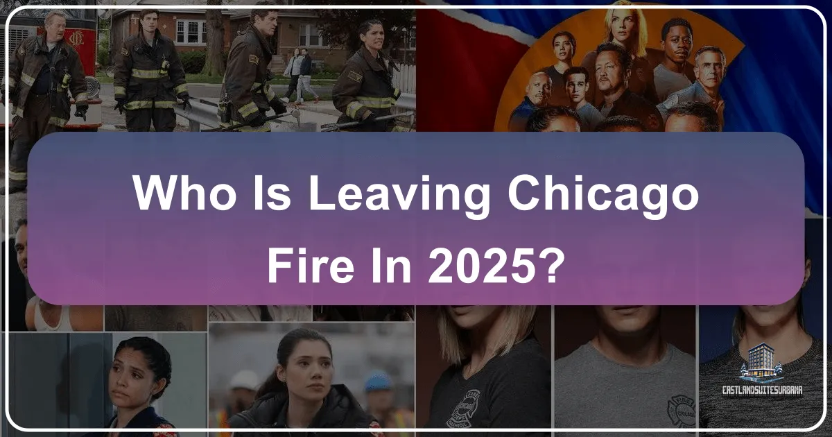 Who is Leaving Chicago Fire in 2025: A Deep Dive into Chicago's Evolving Landscape