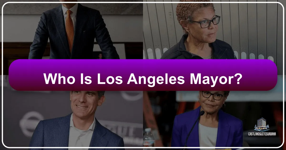 Who Is Los Angeles Mayor?