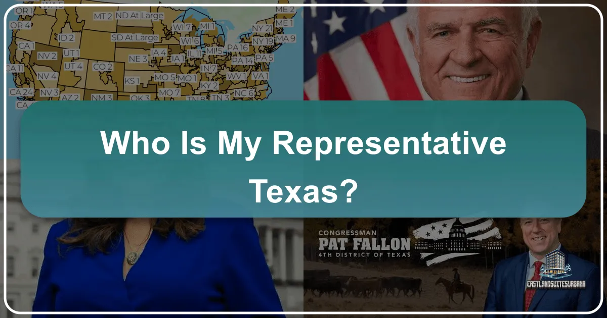 Who is my representative Texas