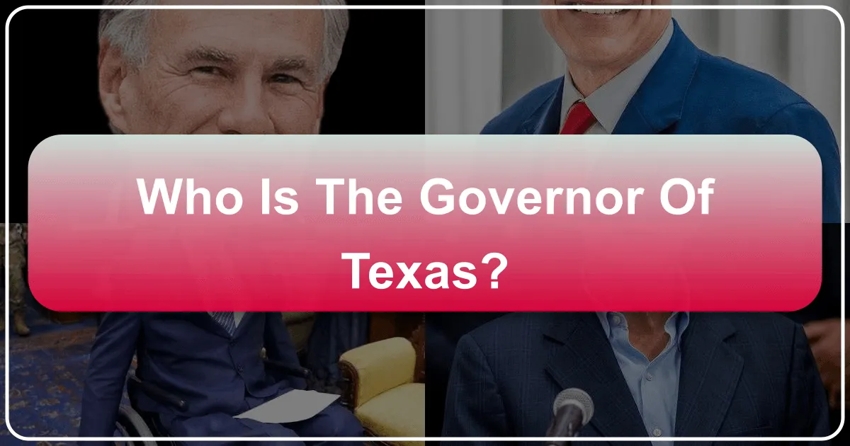 who is the governor of texas