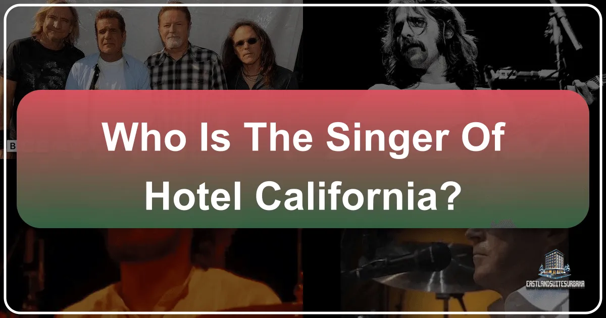 Who Is the Singer of Hotel California