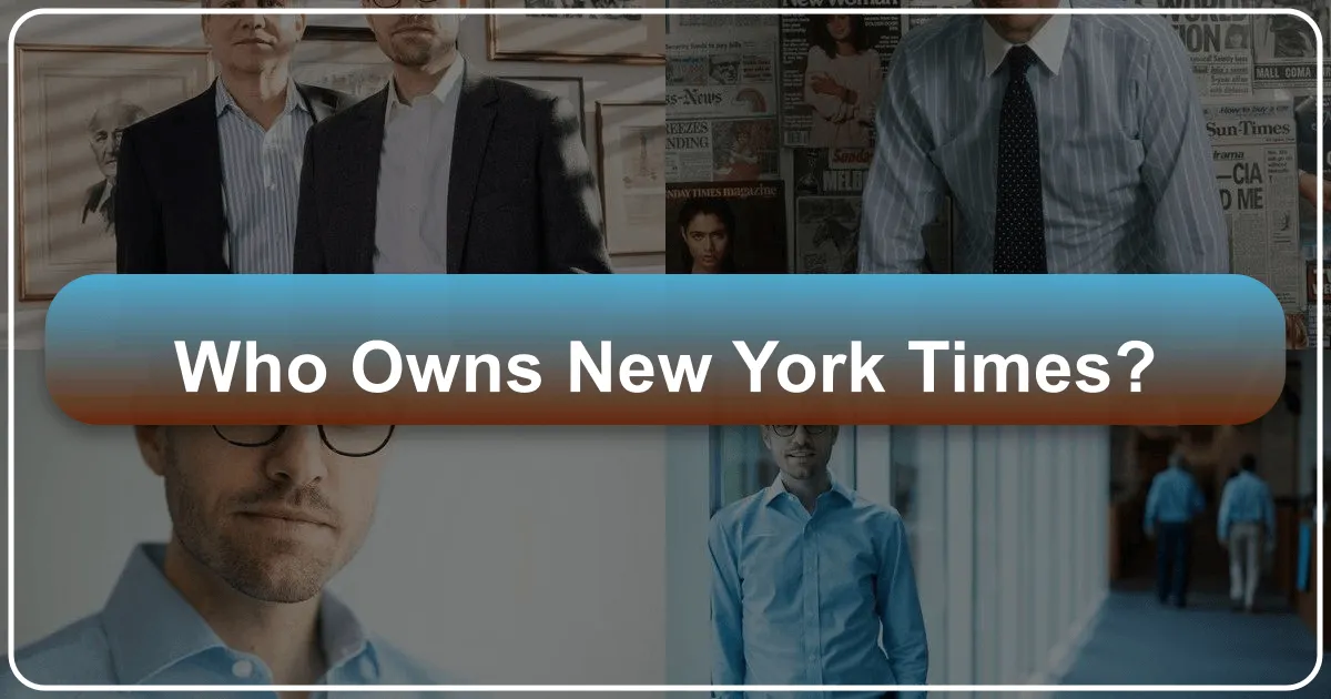who owns new york times