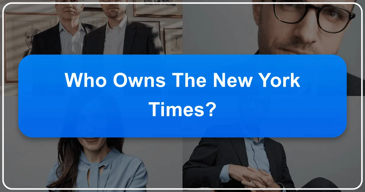 Who Owns The New York Times