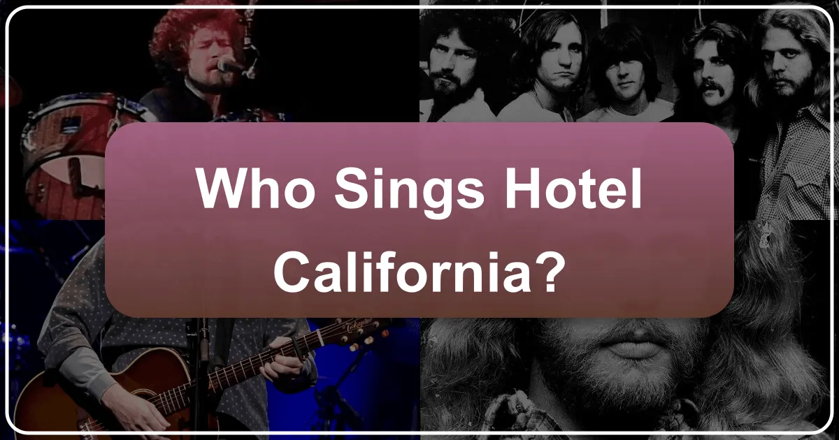 Who Sings Hotel California: A Journey Through Music, Myth, and Iconic Stays