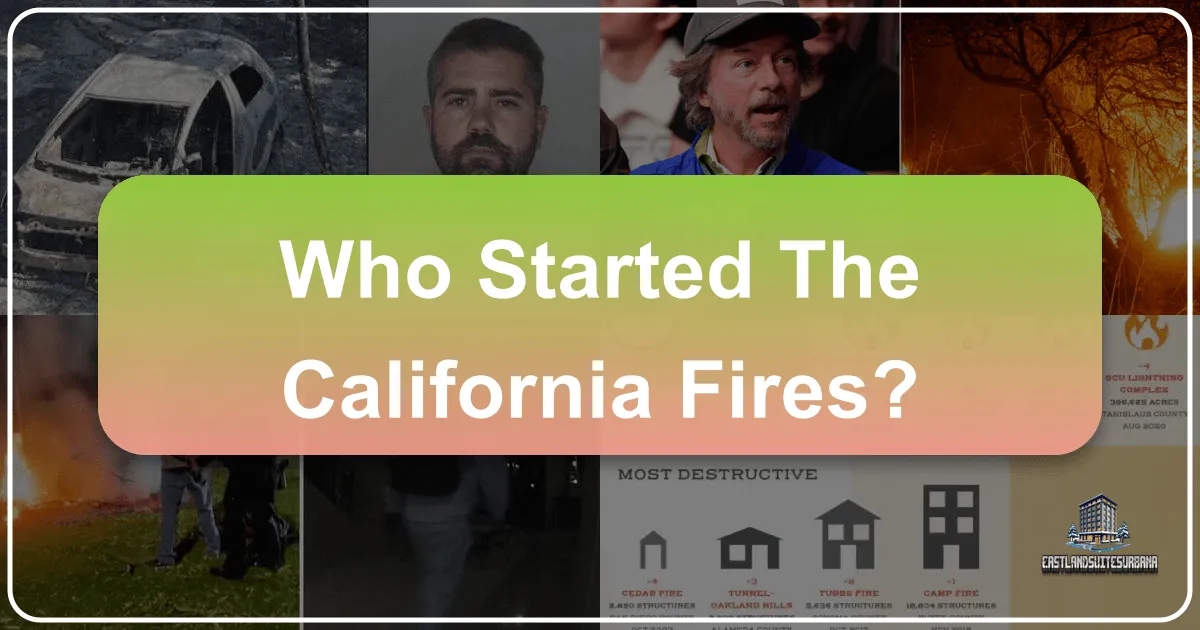 Who Started the California Fires?