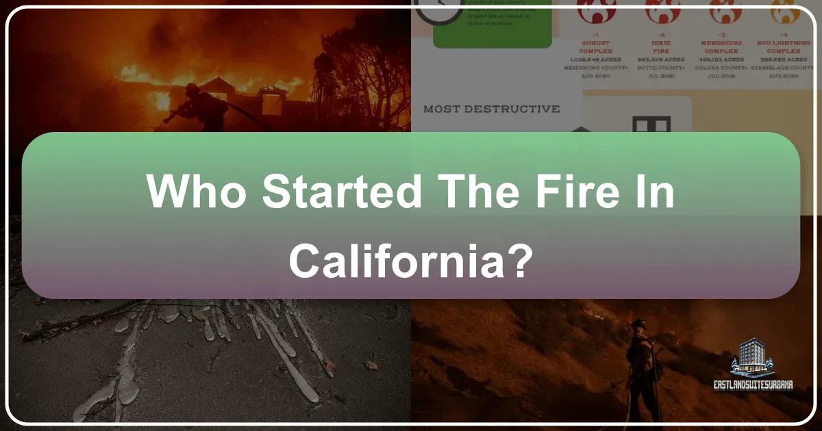 Who Started The Fire In California?