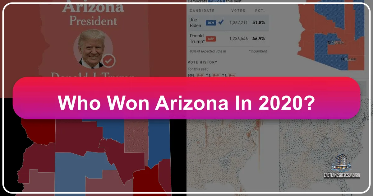 Who Won Arizona In 2020?