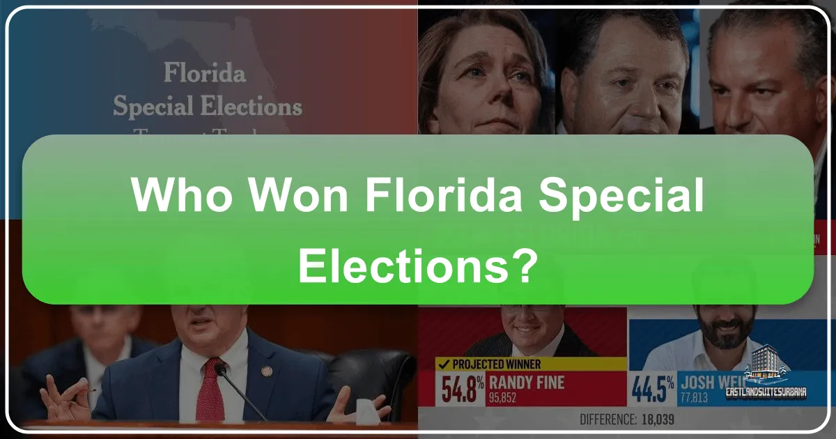 Who Won Florida Special Elections?