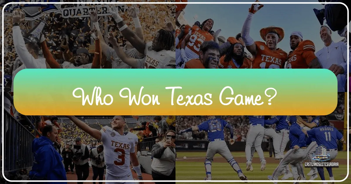 The Ultimate Texas Game: Winning Experiences Across the Lone Star State