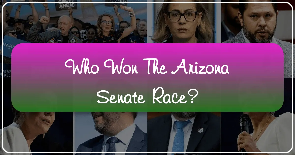 Who Won the Arizona Senate Race