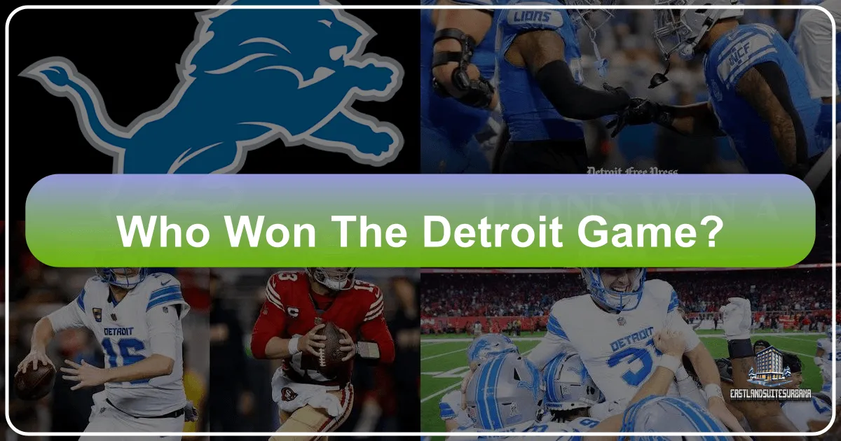 Who Won the Detroit Game: Unlocking the Ultimate Visitor Experience
