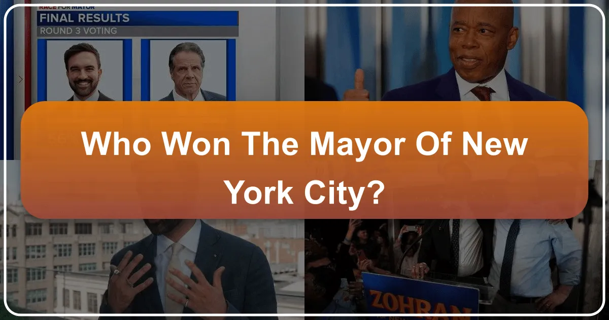 who won the mayor of new york city