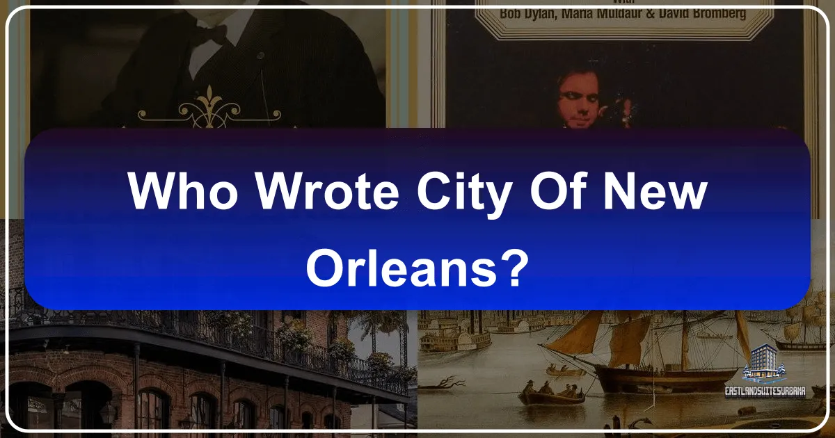 Who Wrote City Of New Orleans?
