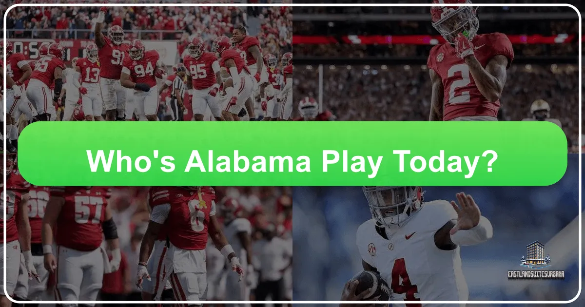Who's Alabama Play Today: Unveiling the Heart of Southern Hospitality and Adventure