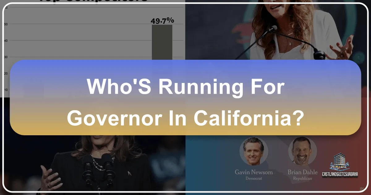Who'S Running For Governor In California?