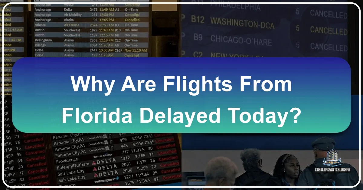 Why Are Flights From Florida Delayed Today?