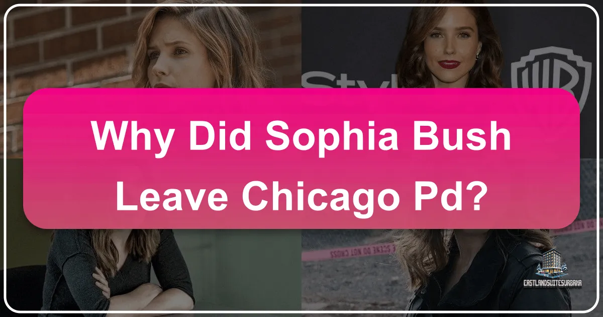 Why Did Sophia Bush Leave Chicago Pd?