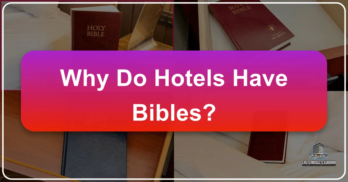 Why Do Hotels Have Bibles?