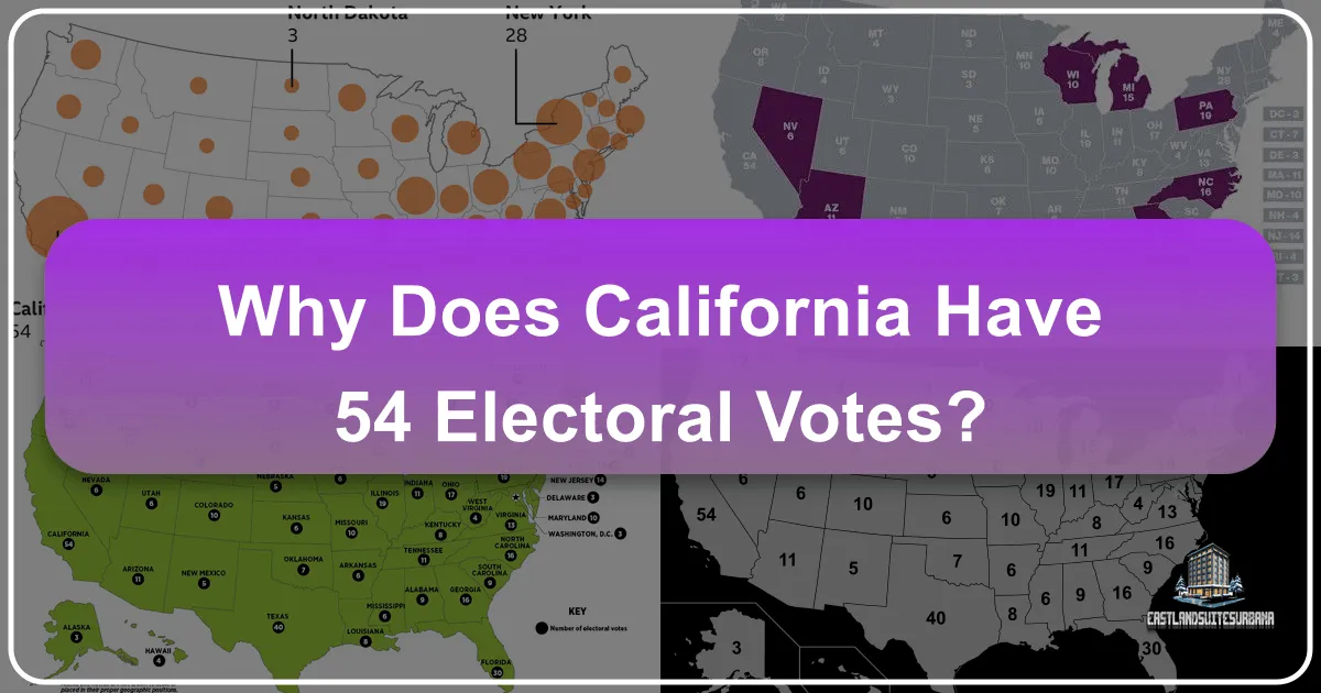 Why Does California Have 54 Electoral Votes?