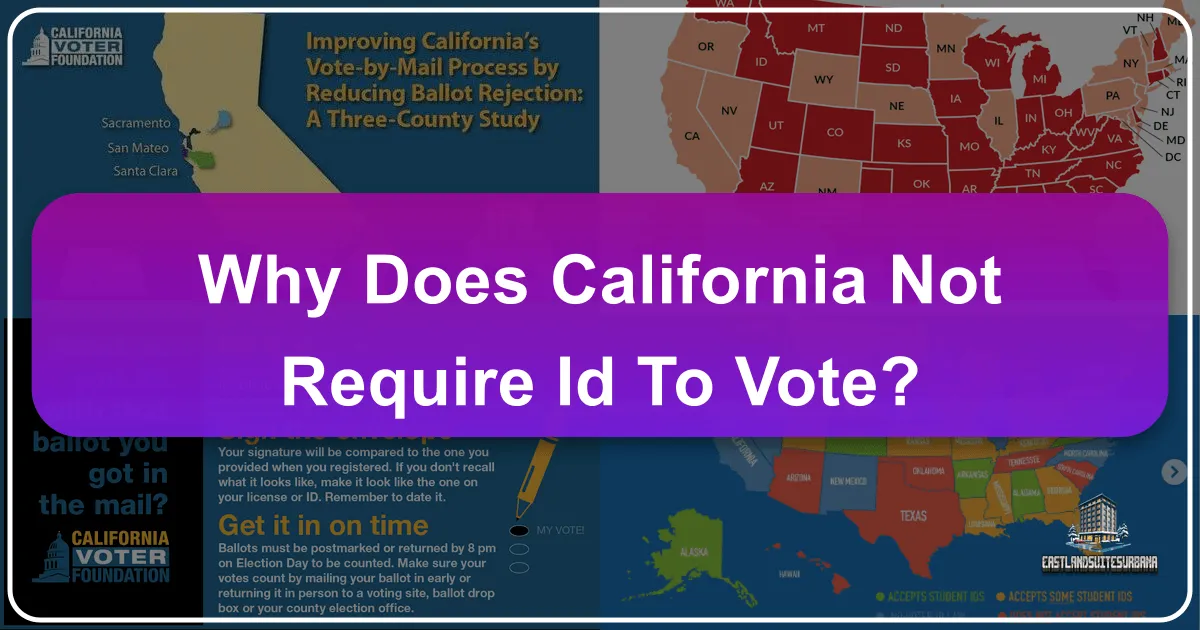 Why Does California Not Require Id To Vote?