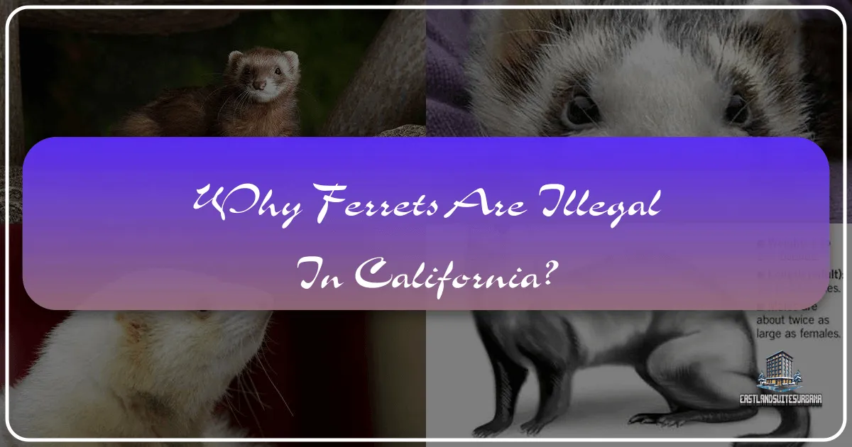 Why Ferrets Are Illegal In California?