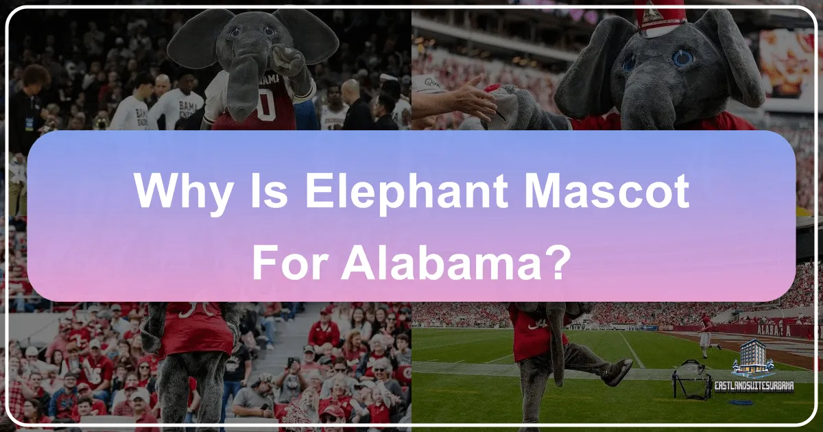 Why is Elephant Mascot for Alabama