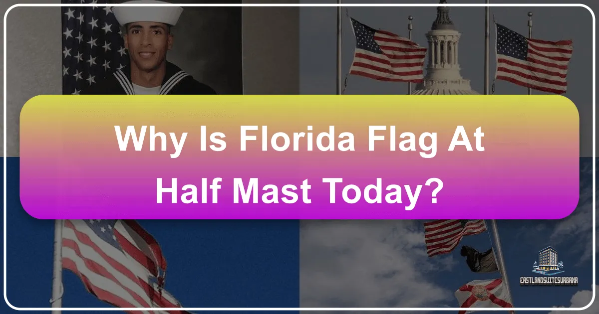 Why is the Florida Flag at Half Mast Today? Unveiling the Tribute Across the Sunshine State