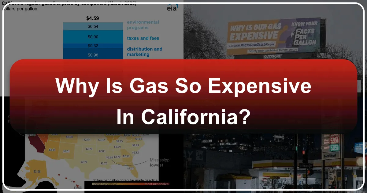 Why is Gas So Expensive in California