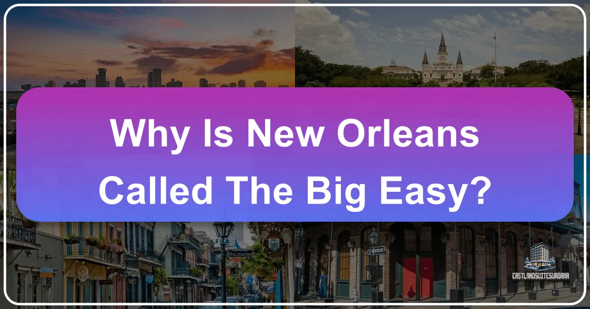 Why is New Orleans Called The Big Easy?