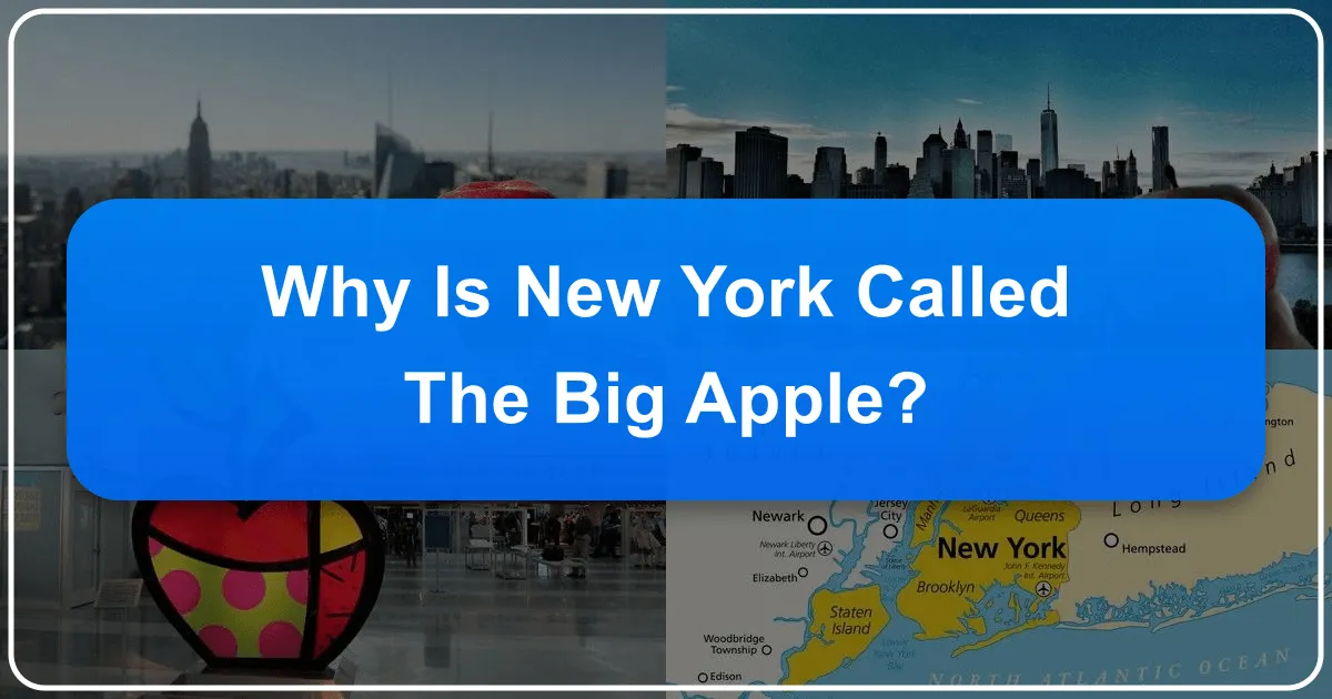 Why is New York Called The Big Apple?