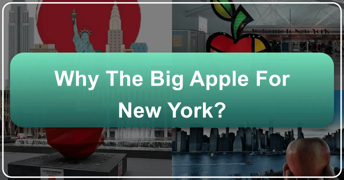 Why the Big Apple for New York
