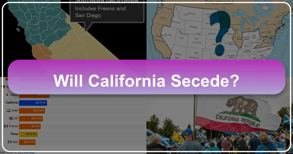Will California Secede?