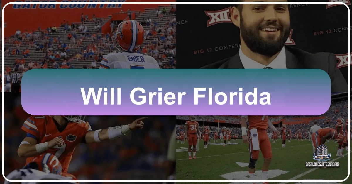 Will Grier Florida: Exploring the Sunshine State Through a Sports Lens