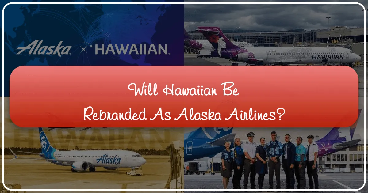 Will Hawaiian be Rebranded as Alaska Airlines?