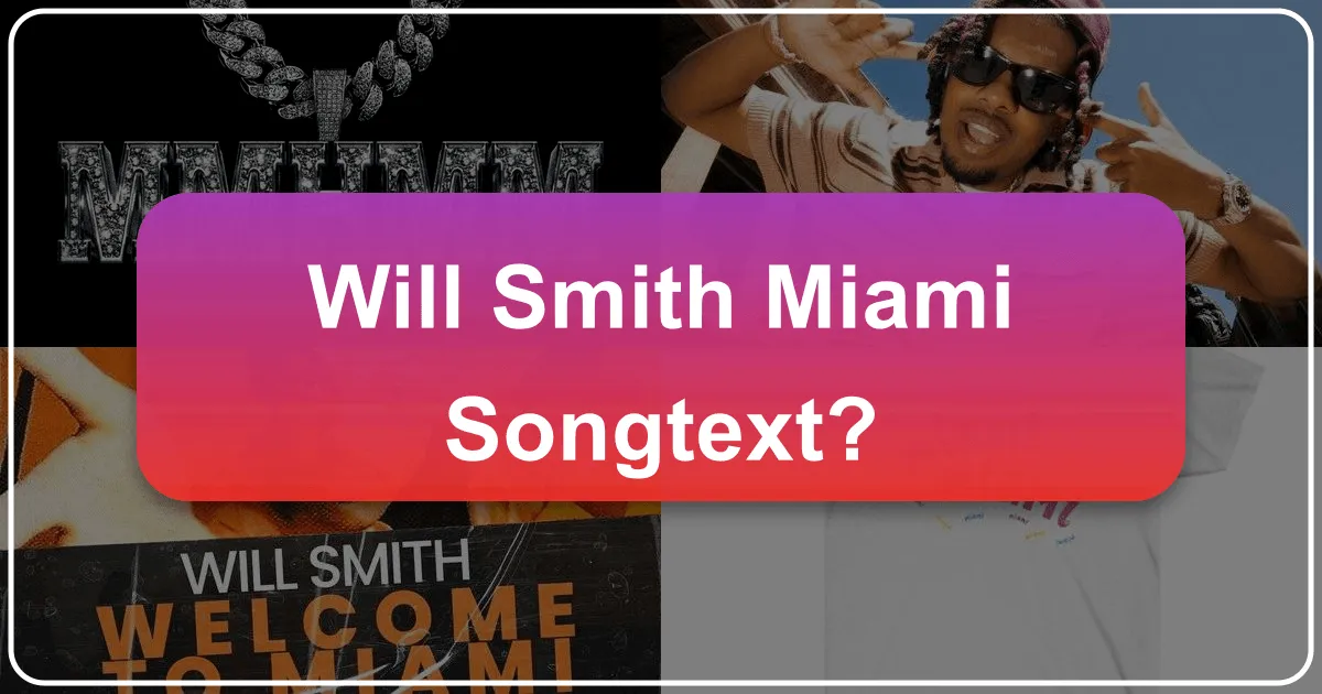 Miami's Rhythmic Heartbeat: Exploring the 'Will Smith Miami' Vibe and the Magic City's Enduring Allure