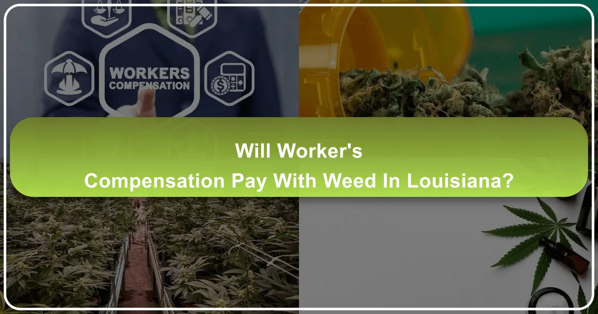 will worker's compensation pay with weed in louisiana